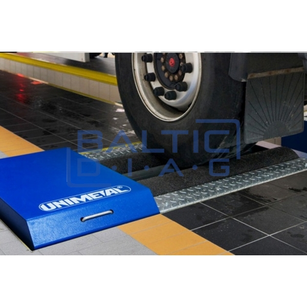 Brake testing stand for heavy-duty vehicles over 3.5 t Unimetal RHC-30