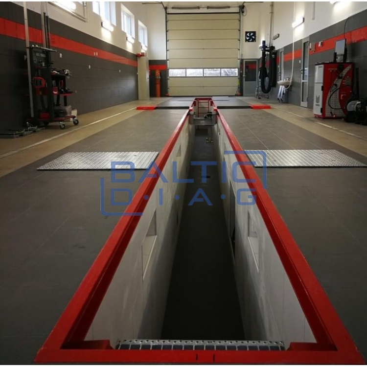 Universal hydraulic suspension testing stand up to 18 tons UNIMETAL SZ-16