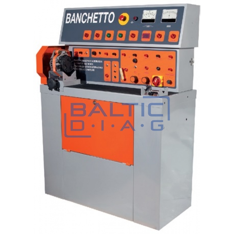 Starter and alternator inverter testing bench EVO, BANCHETTO PLUS