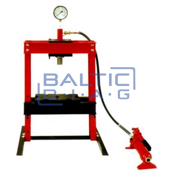 Hydraulic press with manometer 10t
