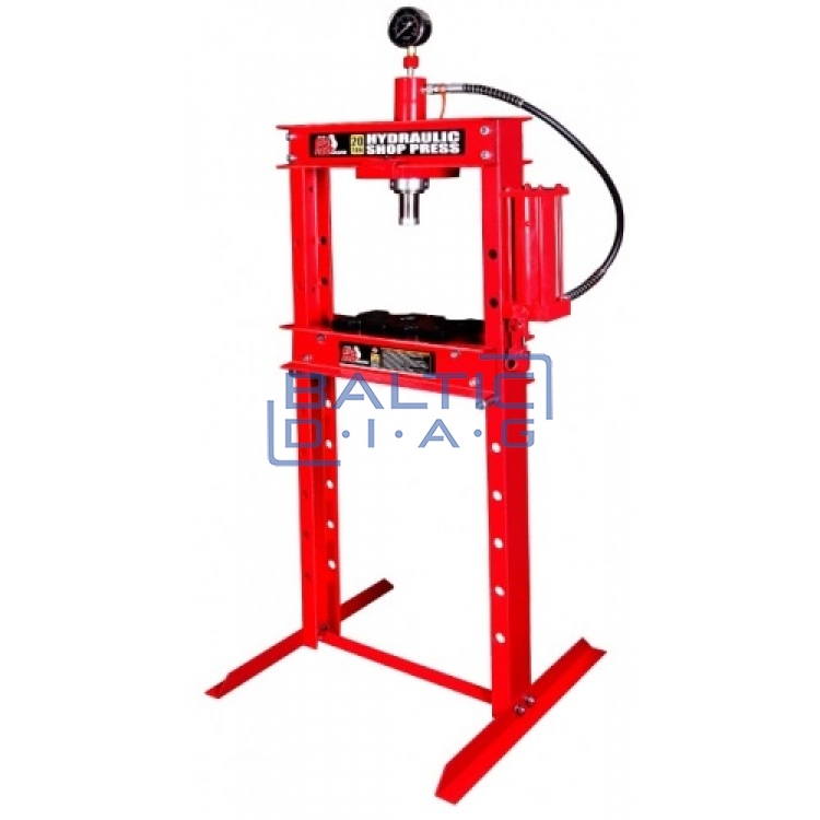 Hydraulic press with manometer 20t