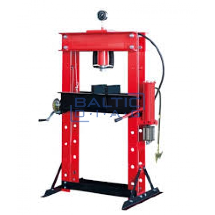 Pneumatic-hydraulic press with manometer 40t