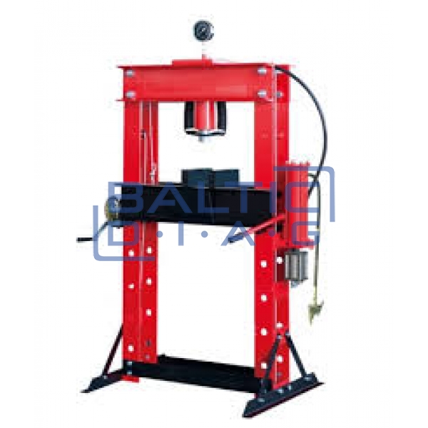 Pneumatic-hydraulic press with manometer 40t