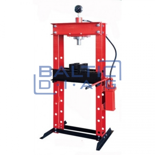 Hydraulic press with manometer 30t