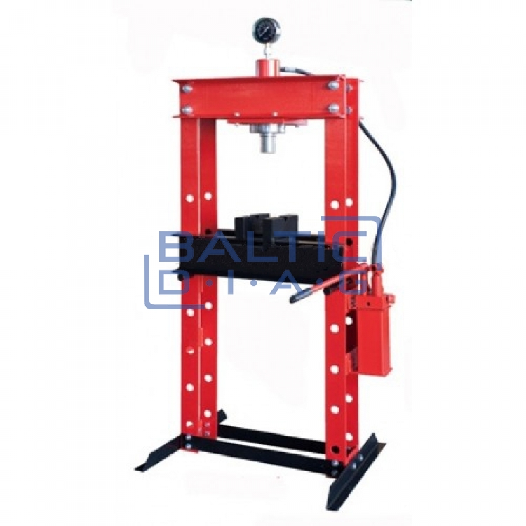 Hydraulic press with manometer 30t