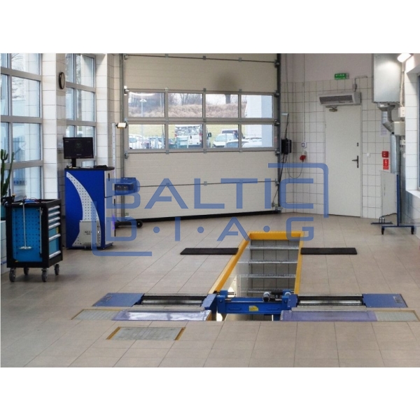 Стенд для проверки пневматической подвески до 3,5 тонн UNIMETAL SZ-3.5