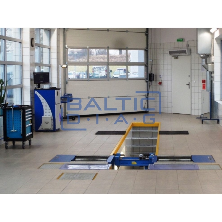 Стенд для проверки пневматической подвески до 3,5 тонн UNIMETAL SZ-3.5