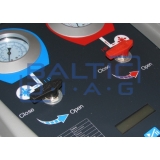 Semi-automatic air conditioning filling station BD 220