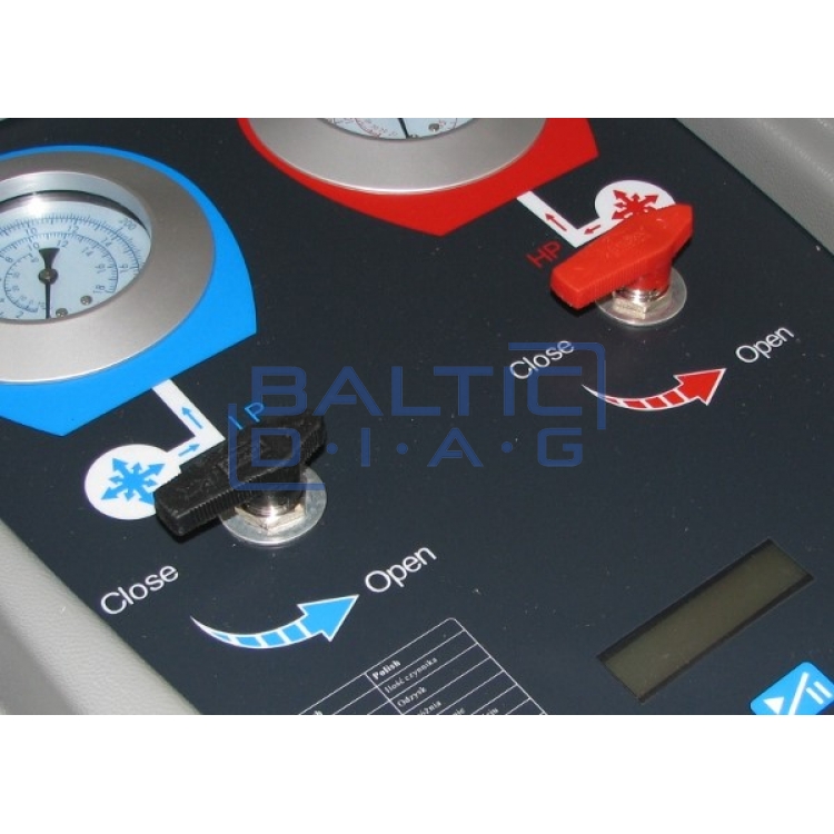 Semi-automatic air conditioning filling station BD 220