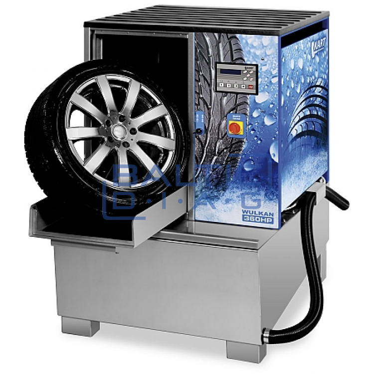 Ratų plovimo įranga Wulkan 360HP