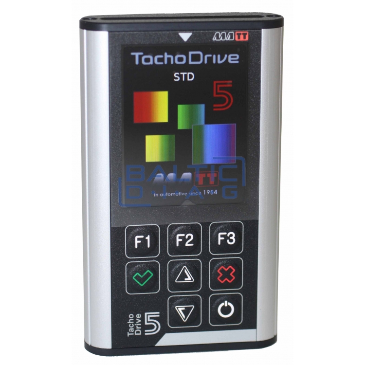 TachoDrive 5 - profesionalus tachografų ir vairuotojų kortelių skaitytuvas