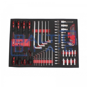Professional tool trolley with tools, 7 drawers, 319 pcs Professional tool trolley with tools, 7 drawers, 319 pcs