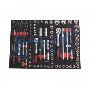 Professional tool trolley with tools, 7 drawers, 319 pcs Professional tool trolley with tools, 7 drawers, 319 pcs