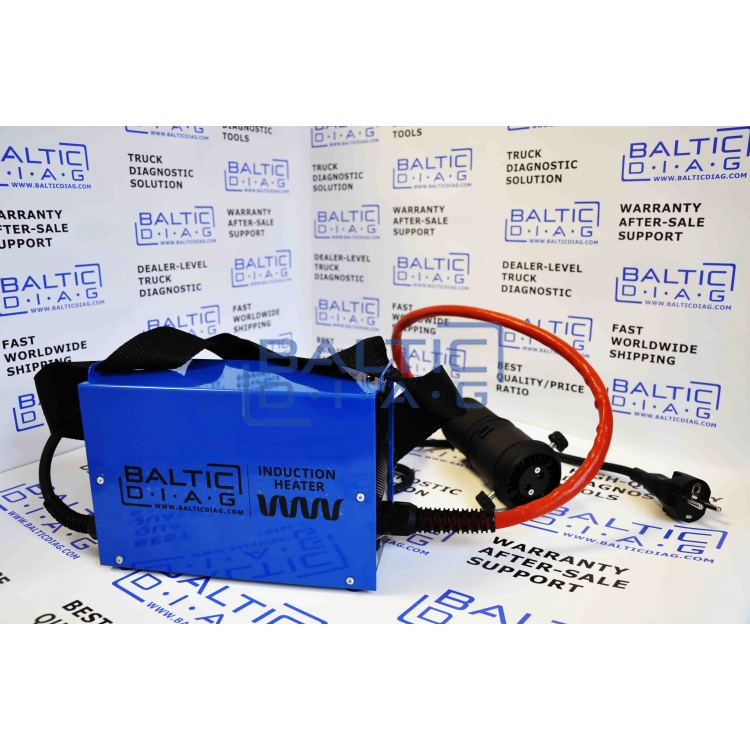 The BalticDiag induction heater is designed for fast, efficient and safe heating of metal parts.