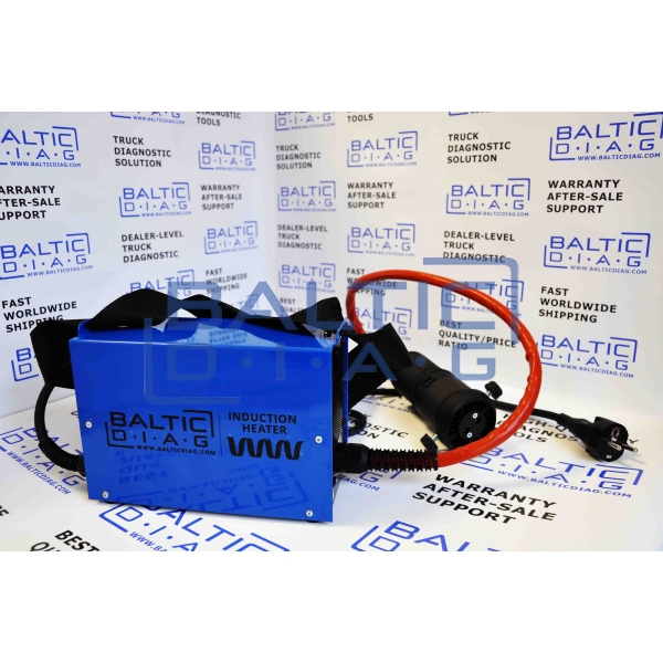 The BalticDiag induction heater is designed for fast, efficient and safe heating of metal parts.