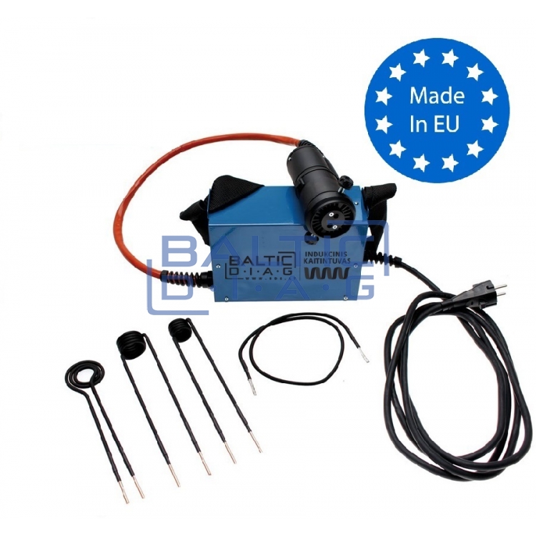 The BalticDiag induction heater is designed for fast, efficient and safe heating of metal parts.