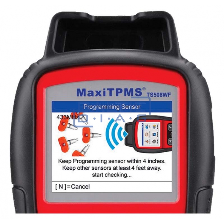 Padangų slėgio sistemos stebėjimo įrenginys AUTEL MaxiTPMS TS508WF