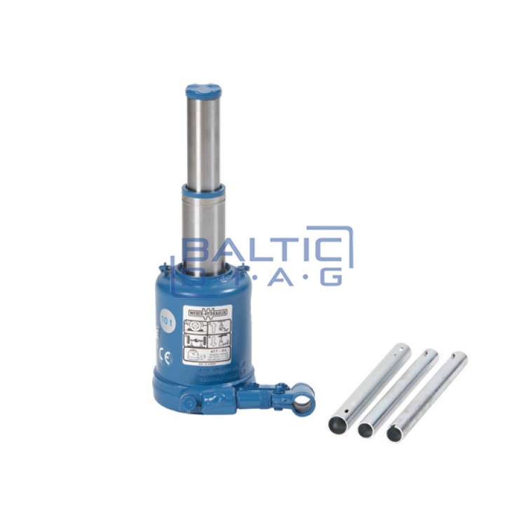 Hydraulic jack with double cylinder AC Hydraulic ATDX3-185