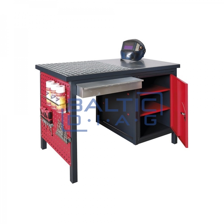 Workbench for welding work