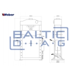 Weber WZ-WP50 hydraulic 50 ton baler