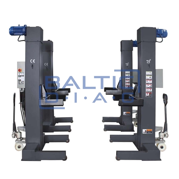 Mobile four-column lift for trucks Weber 7.5 – 4