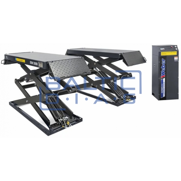 Weber DSH 3000 double scissor lift