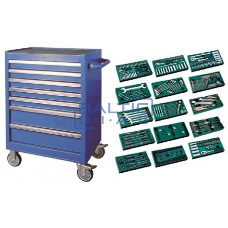 Tool cabinet with SATA tools 300pcs.