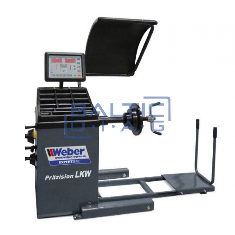 Weber Precision LKW truck wheel balancing machine