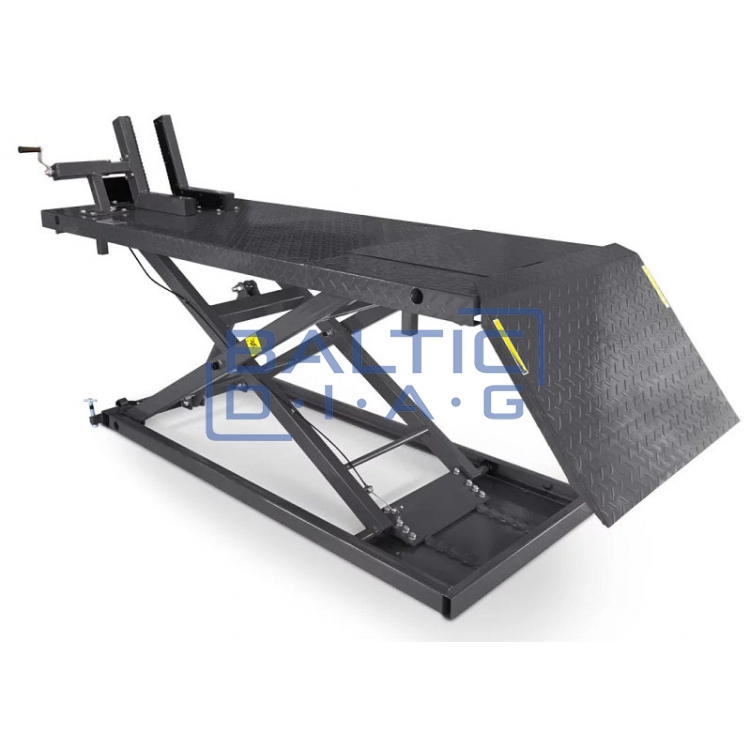 Profesionalus motociklų keltuvas 680 kg Weber MC2