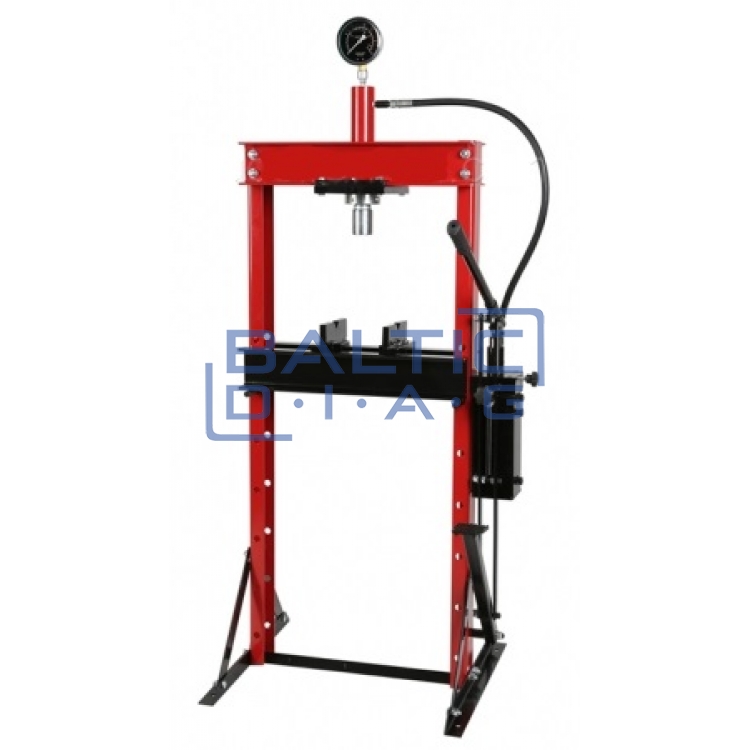 Hydraulic press with manometer 20t