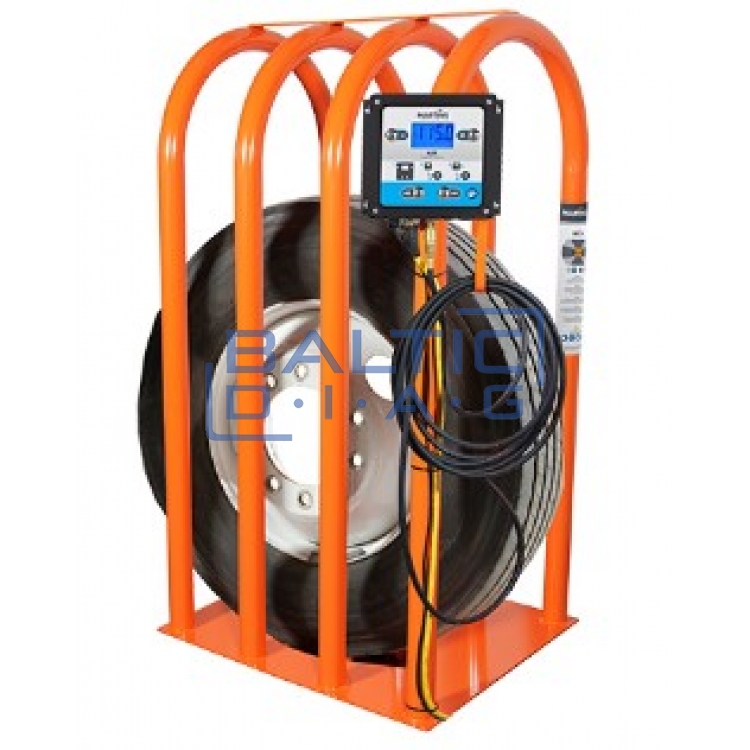 Automatinis padangų pripūtimo narvas sunkvežimių ir autobusų padangoms Martins Industries MIC-4-KIT