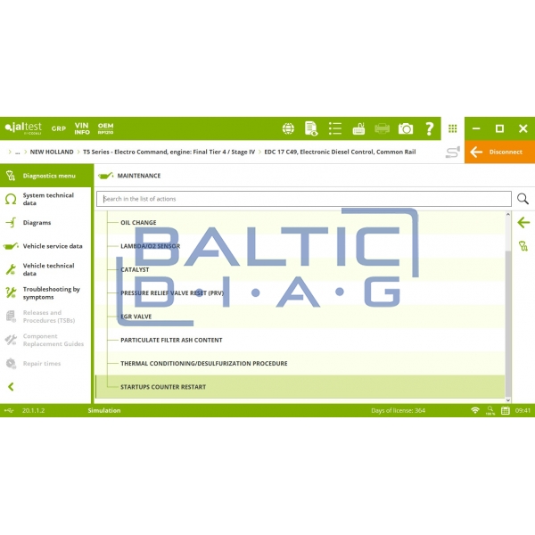 Универсальная диагностика сельскохозяйственной техники  Jaltest AGV Kit