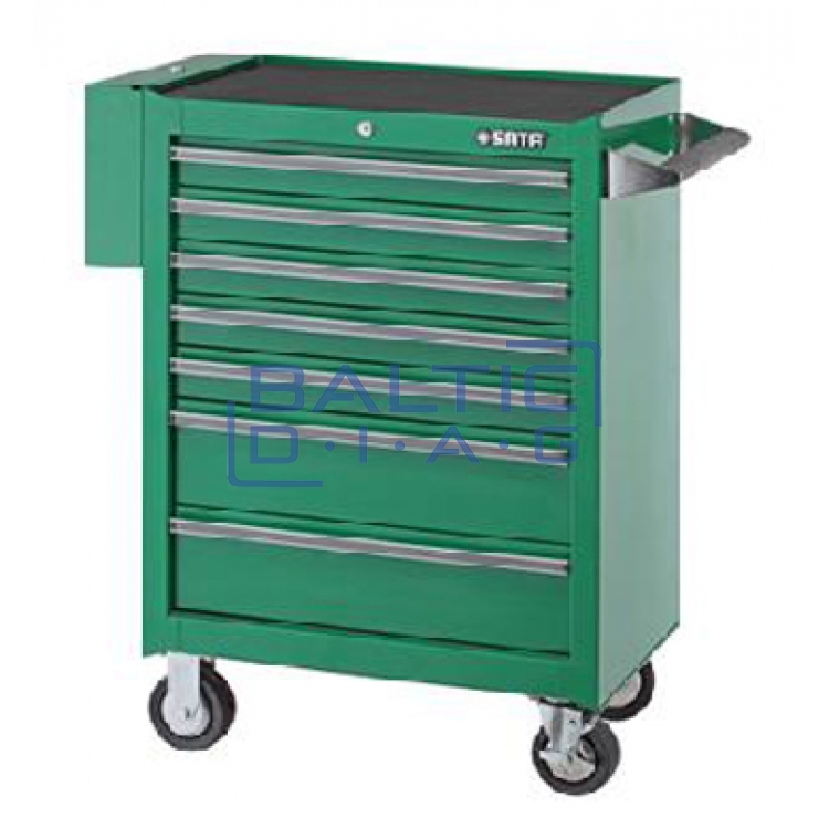 Tool cabinet with wheels