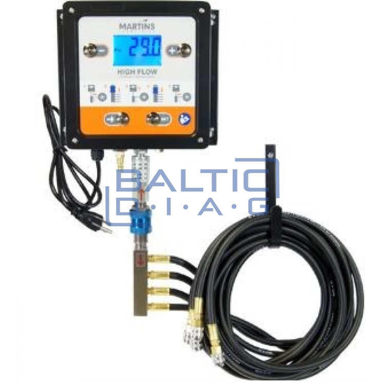 Automatinis padangų pripūtimo prietaisas Martins Industries MW-60-4WAY sunkvežimių ir specialiosios technikos ratams