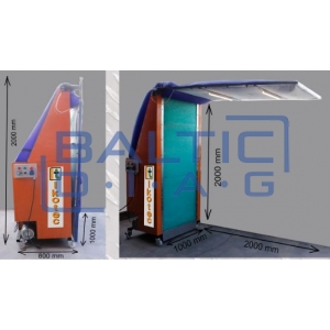 Mobile painting booth Ikotec Eklipse