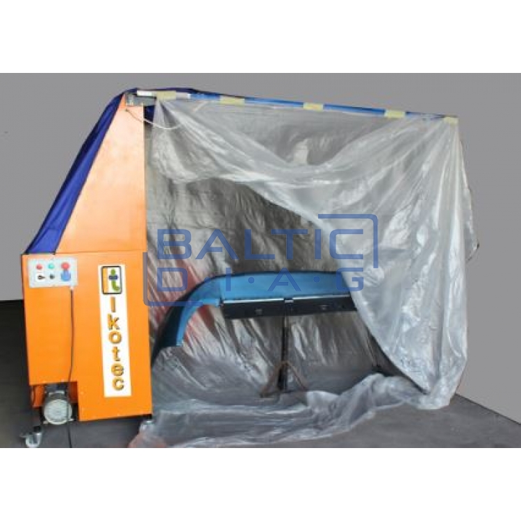 Mobile painting booth Ikotec Eklipse