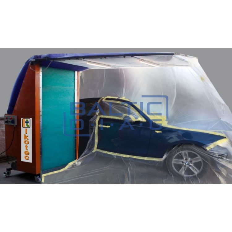 Mobile painting booth Ikotec Eklipse
