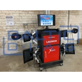 Launch X-861 3D wheel alignment stand