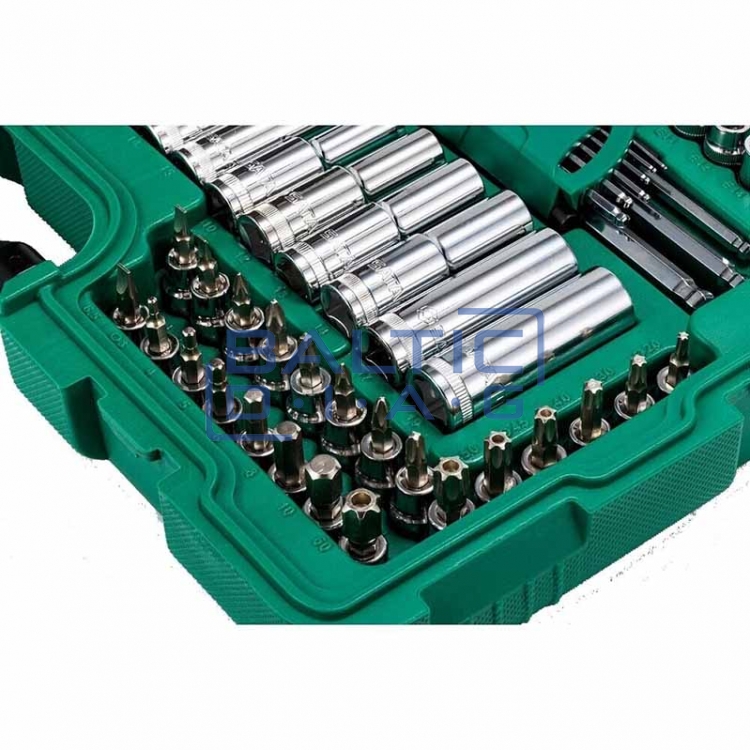 1/4 "+ 3/8" + 1/2 "Набор головок и ключей 150шт.