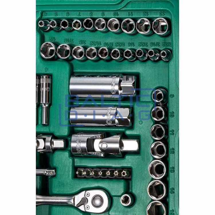 1/4 "+ 3/8" + 1/2 "Набор головок и ключей 150шт.