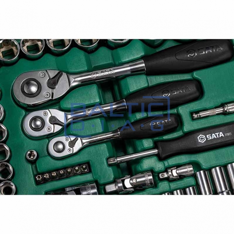 1/4 "+ 3/8" + 1/2 "Набор головок и ключей 150шт.