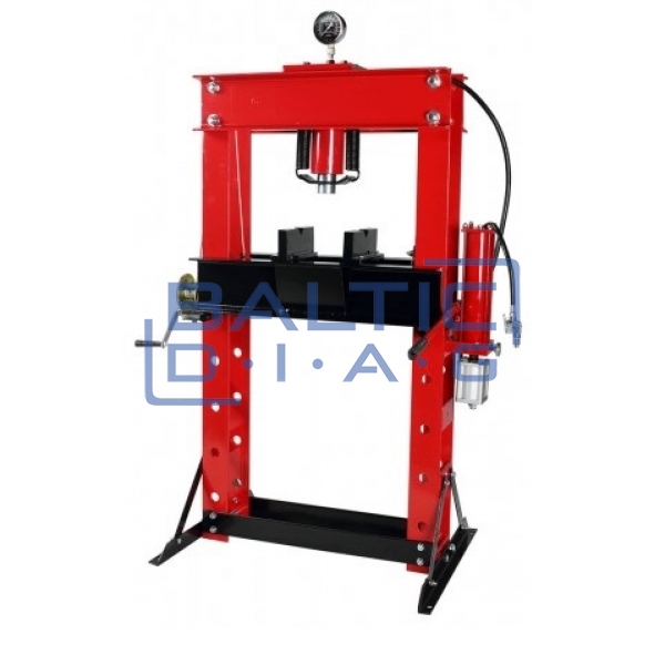 Pneumatic / hydraulic press with manometer 50t