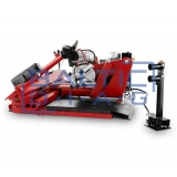 Automatic truck tire fitting machine