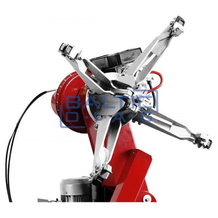 Automatic truck tire fitting machine
