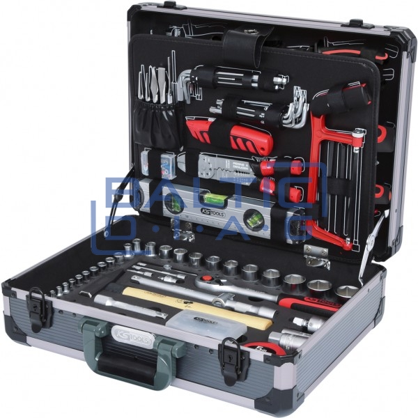 1/4"+1/2" įrankių komplektas KS Tools 127 dalių