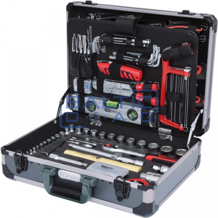 1/4"+1/2" įrankių komplektas KS Tools 127 dalių