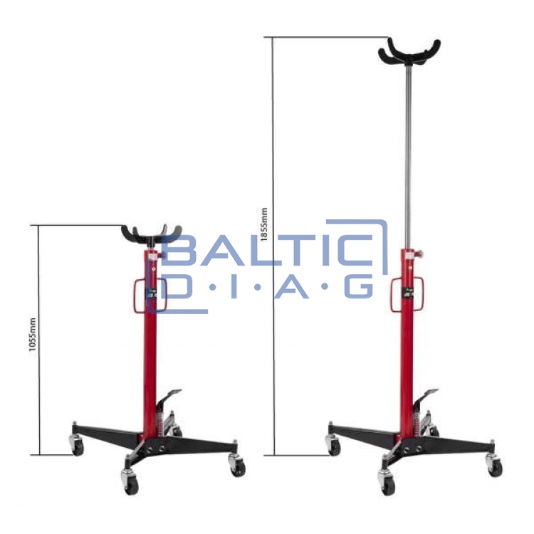 Transmisijos domkratas 500 kg