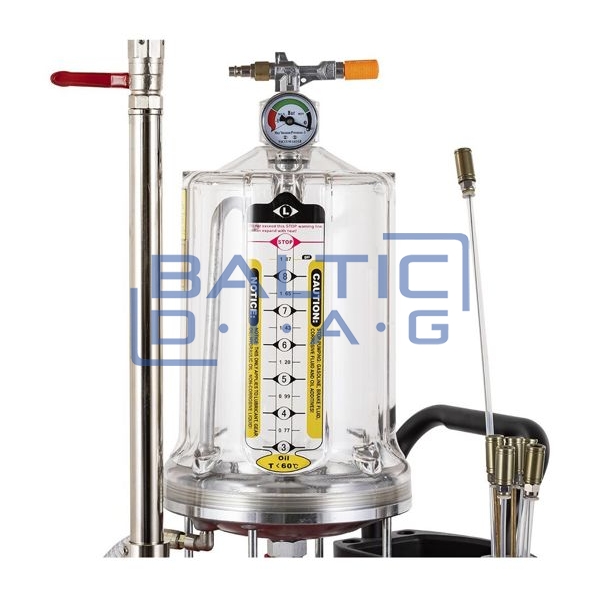 Pneumatic oil collection tank 80L
