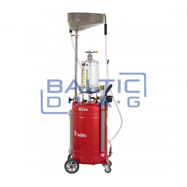 Pneumatic oil collection tank 80L