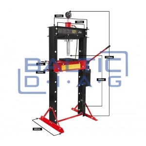 Hidraulinis presas 30 tonų H-380 Hidraulinis presas 30 tonų H-380